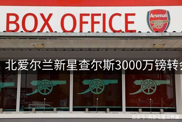 北爱尔兰新星查尔斯3000万镑转会富勒姆 创球员身价纪录